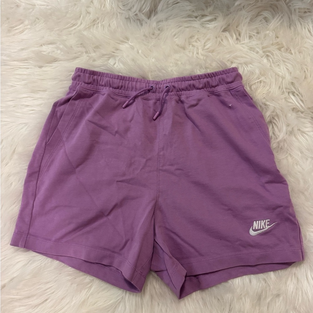 Nike Women's High Rise Purple Shorts